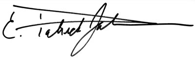 E. Patrick Johnson's Signature
