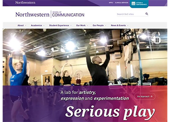 Screenshot of SoC's website.